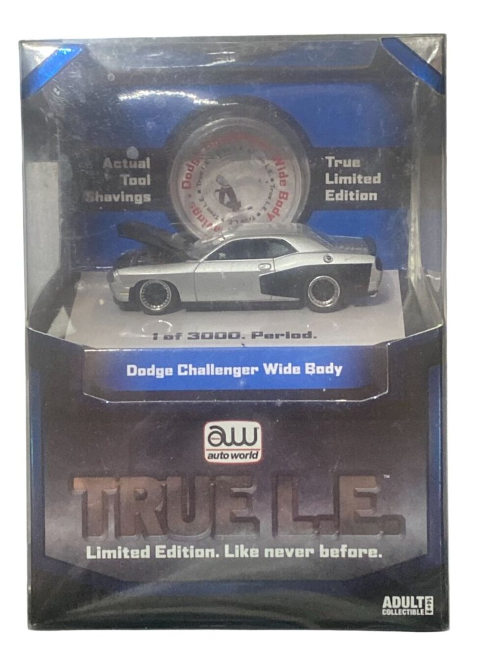 Auto World Dodge Challenger Wide Body True Limited Edition Die-Cast Model 1 Of 3